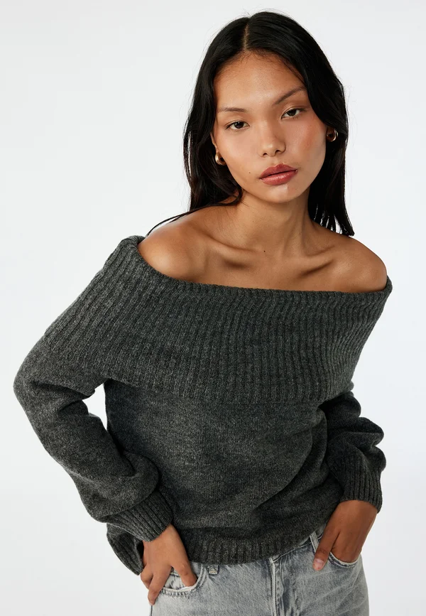 Strickpullover - grey