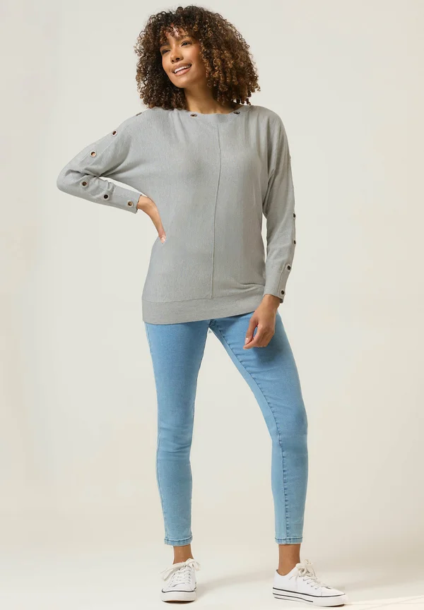 Strickpullover - grey