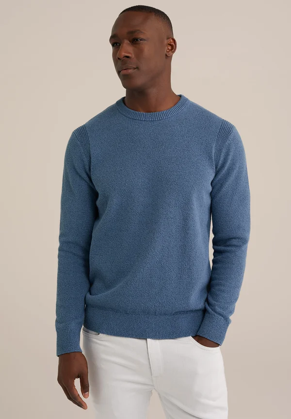 Strickpullover - greyish blue