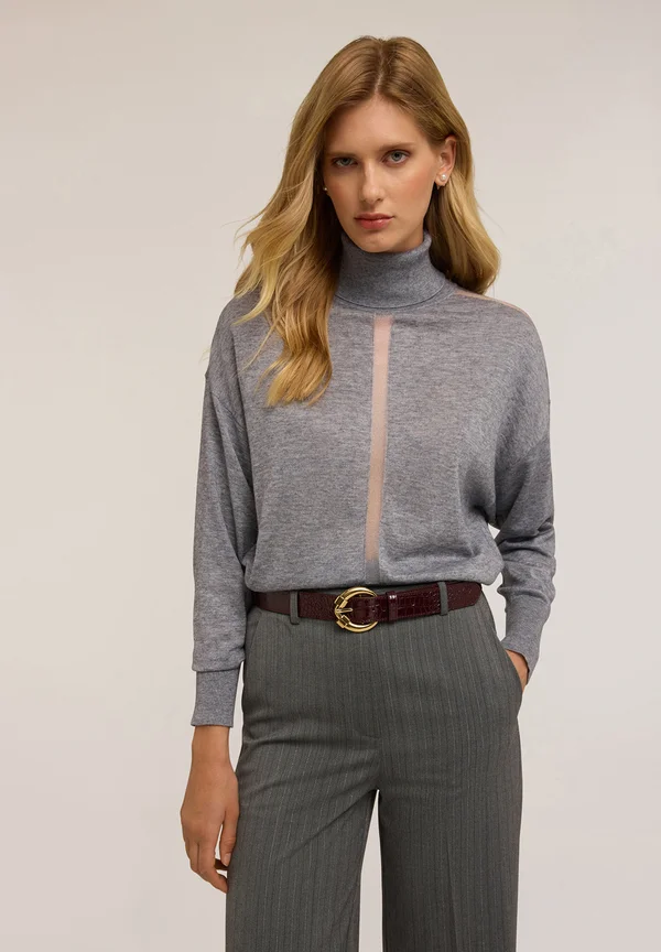 Strickpullover - grigio