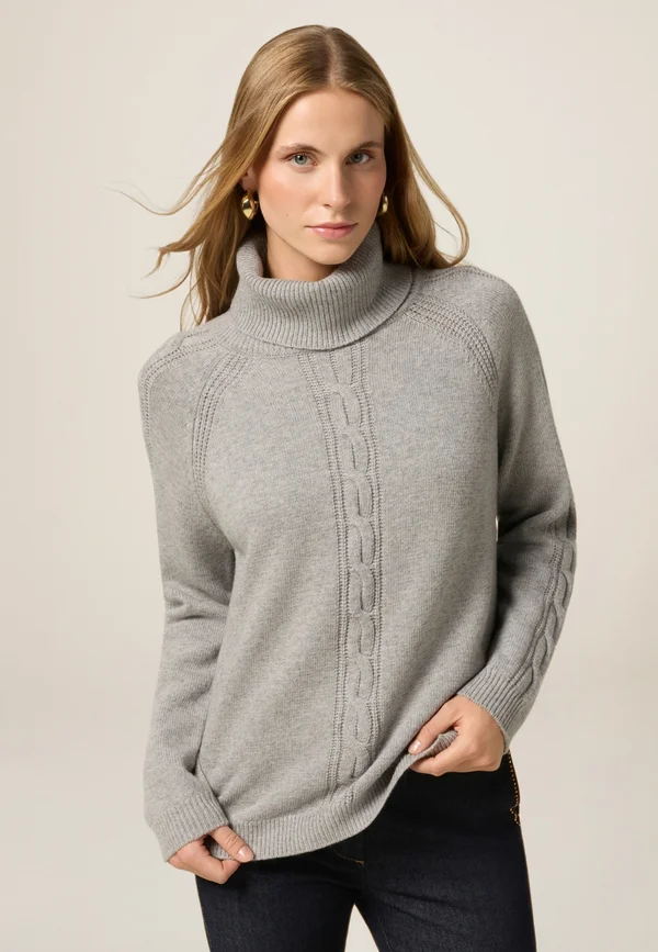 Strickpullover - grigio