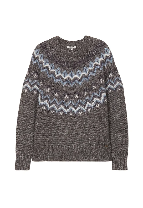 Strickpullover - gris