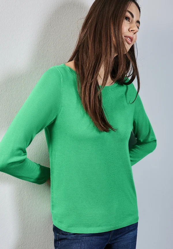 Strickpullover - grün