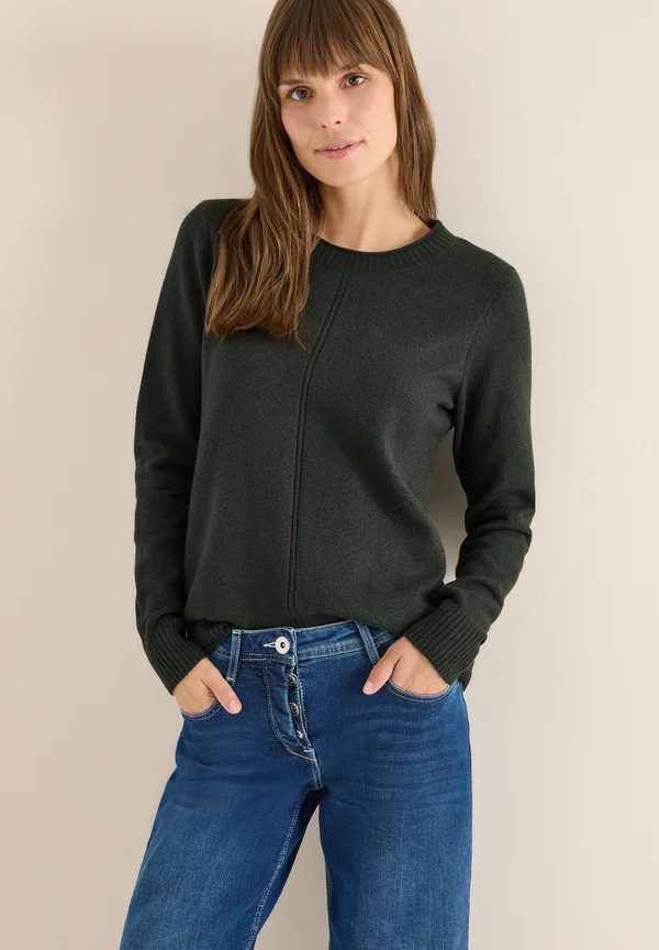 Strickpullover - grün