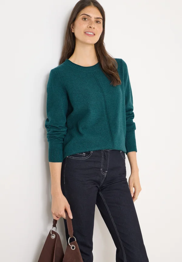 Strickpullover - grün