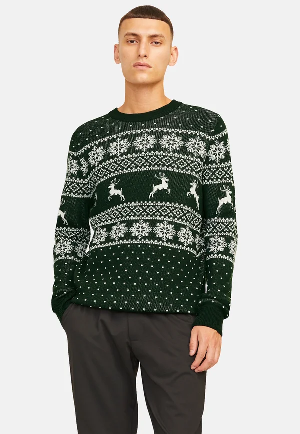 Strickpullover - grün