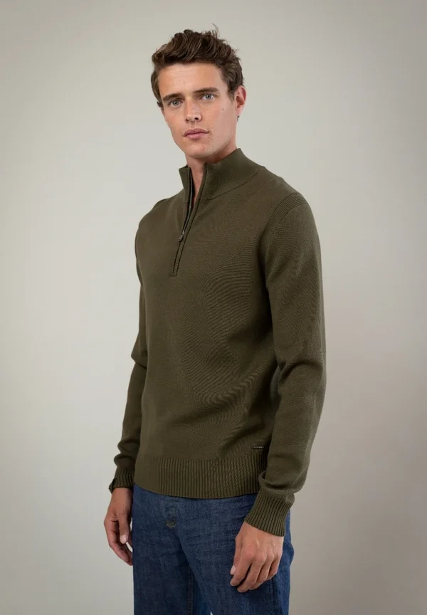 Strickpullover - groen