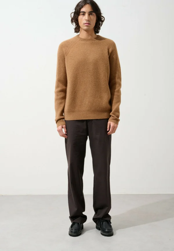 Strickpullover - hazelnut