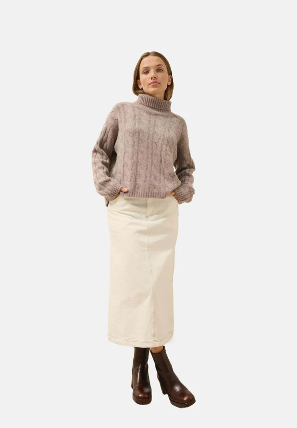 Strickpullover - heather caribou