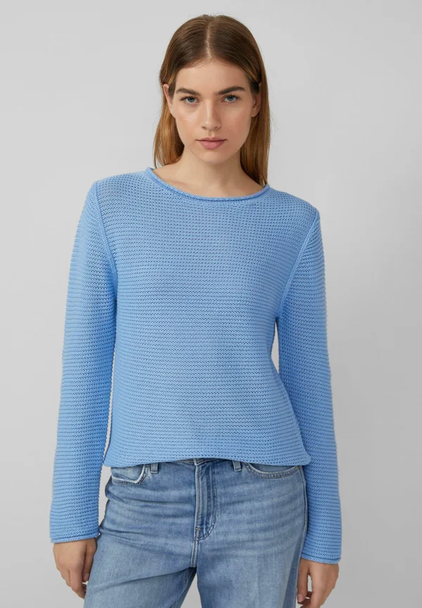 Strickpullover - hellblau