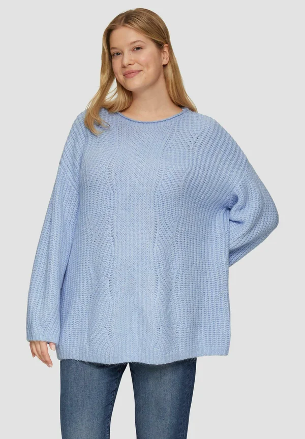 Strickpullover - hellblau