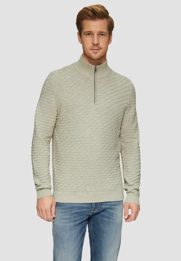 Strickpullover - helles beige