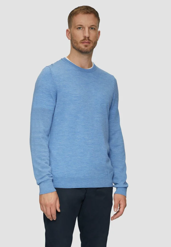 Strickpullover - himmelblau