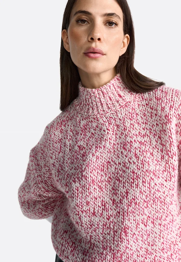 Strickpullover - holiday red