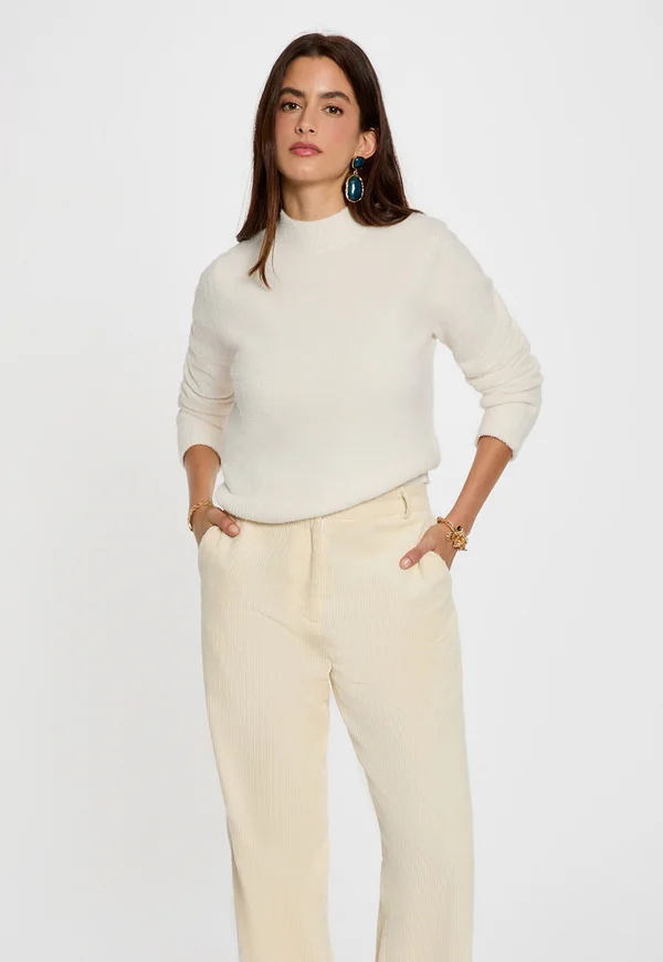 Strickpullover - ivoire