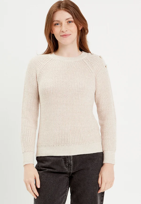 Strickpullover - ivoire