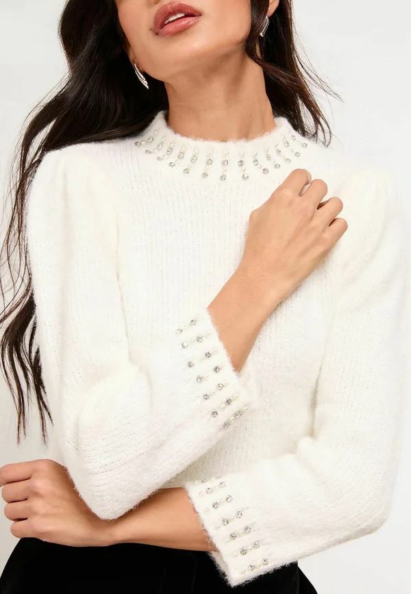 Strickpullover - ivory