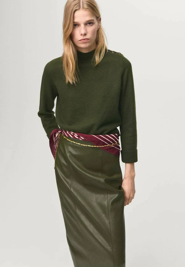 Strickpullover - kaki