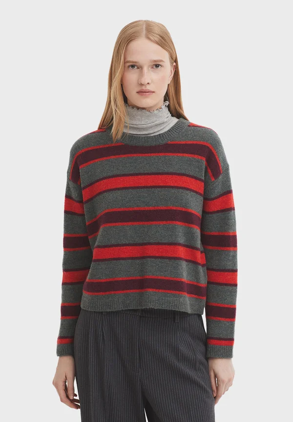 Strickpullover - khaki