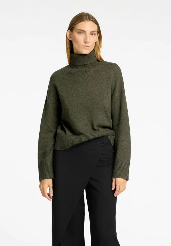 Strickpullover - khaki