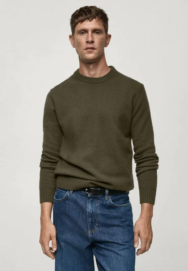 Strickpullover - khaki