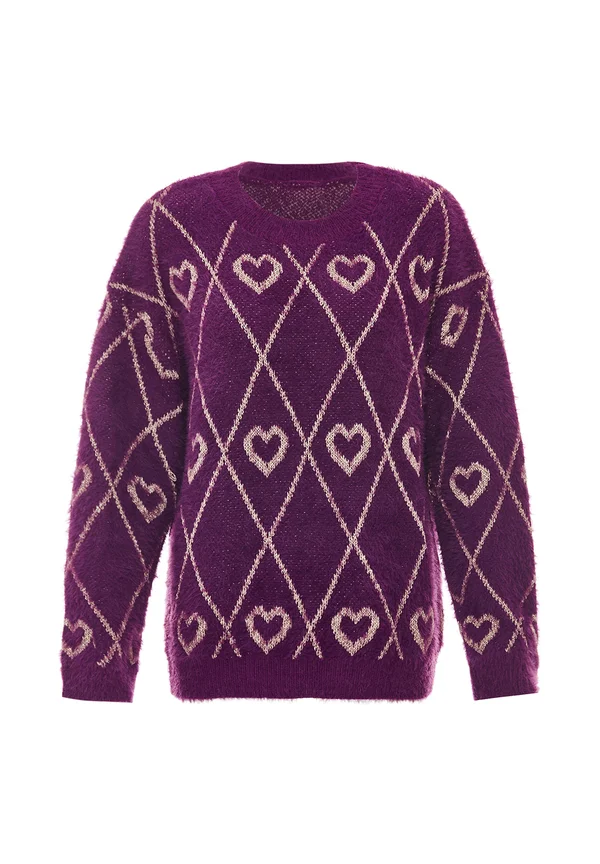 Strickpullover - lavendel