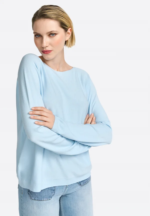 Strickpullover - light aqua