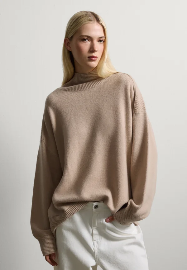 Strickpullover - light beige