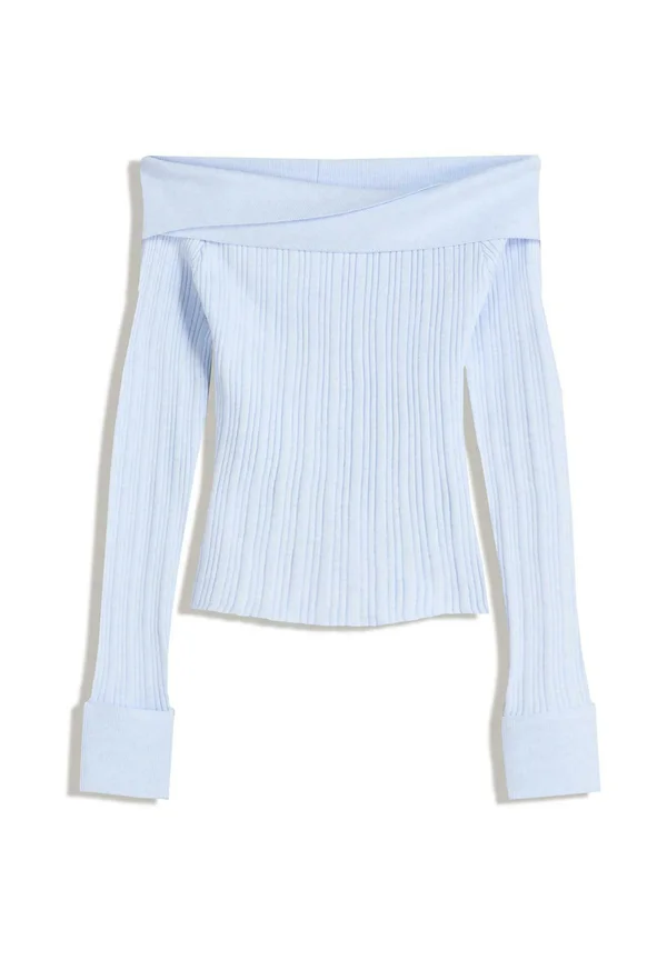 Strickpullover - light blue