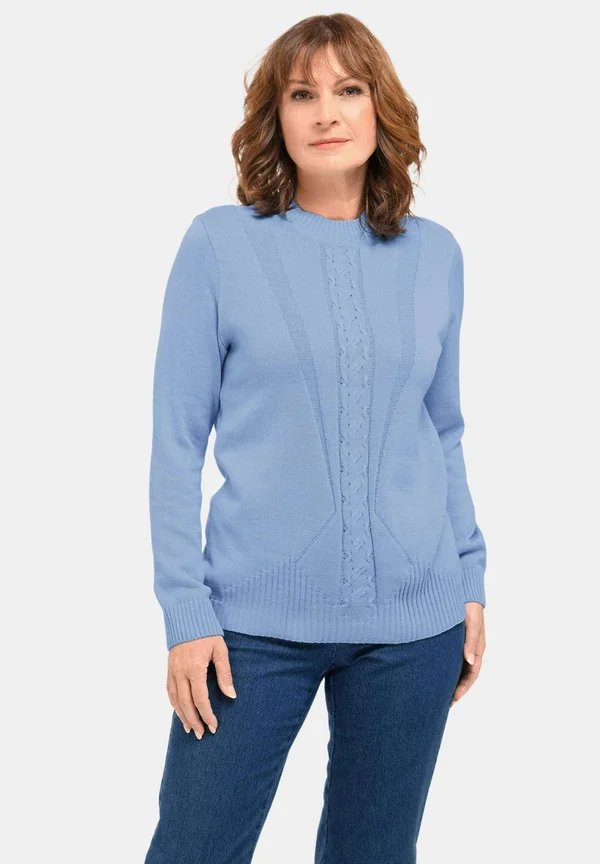 Strickpullover - light blue