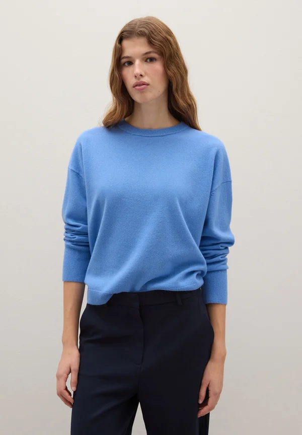 Strickpullover - light blue