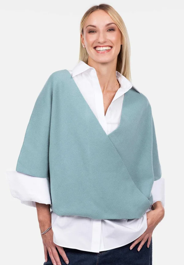 Strickpullover - light blue