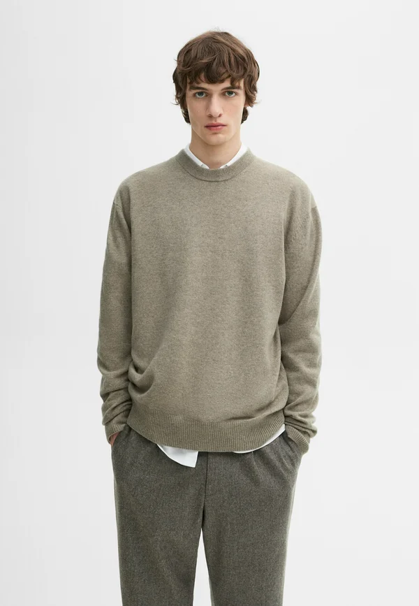 Strickpullover - light brown