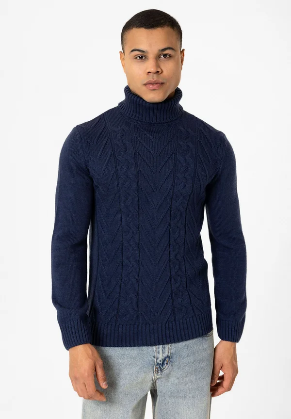 Strickpullover - light navy