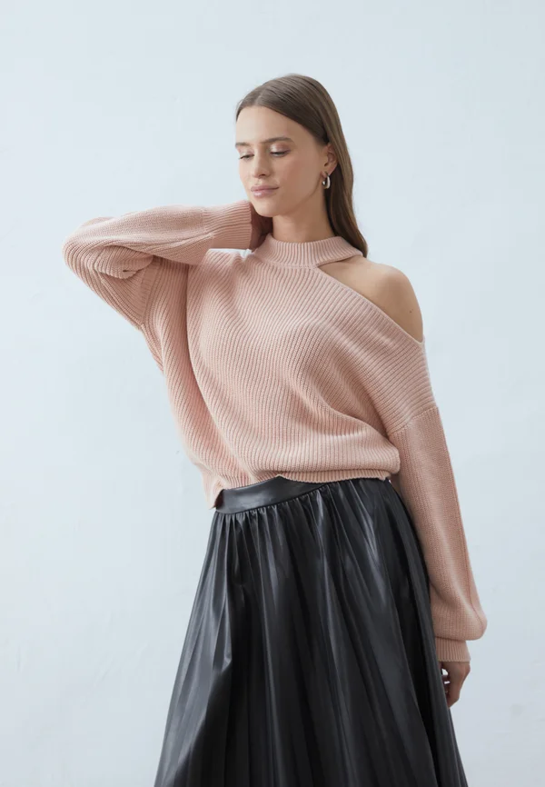 Strickpullover - light pink