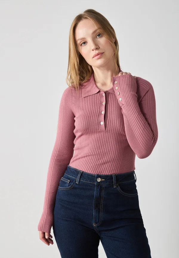 Strickpullover - light pink