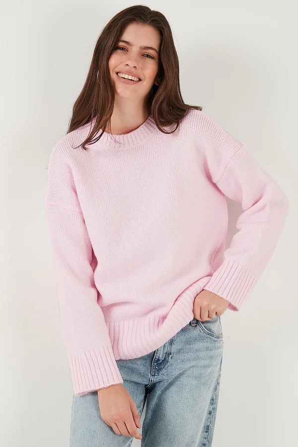 Strickpullover - light pink