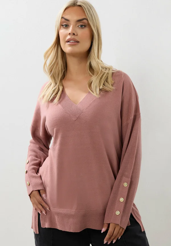 Strickpullover - light pink