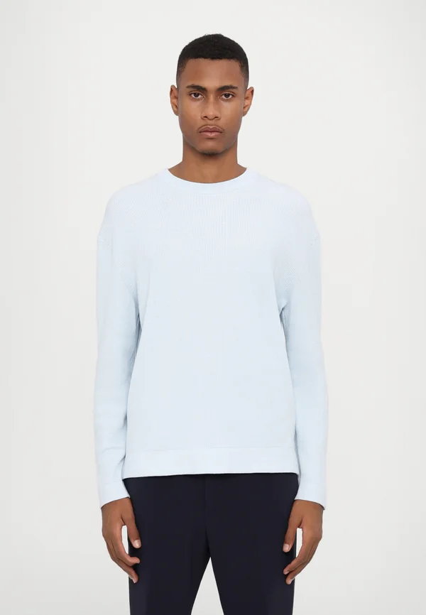 Strickpullover - light sky blue