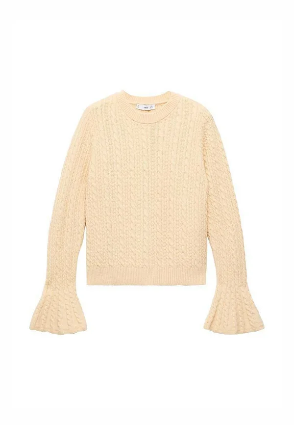 Strickpullover - light yellow