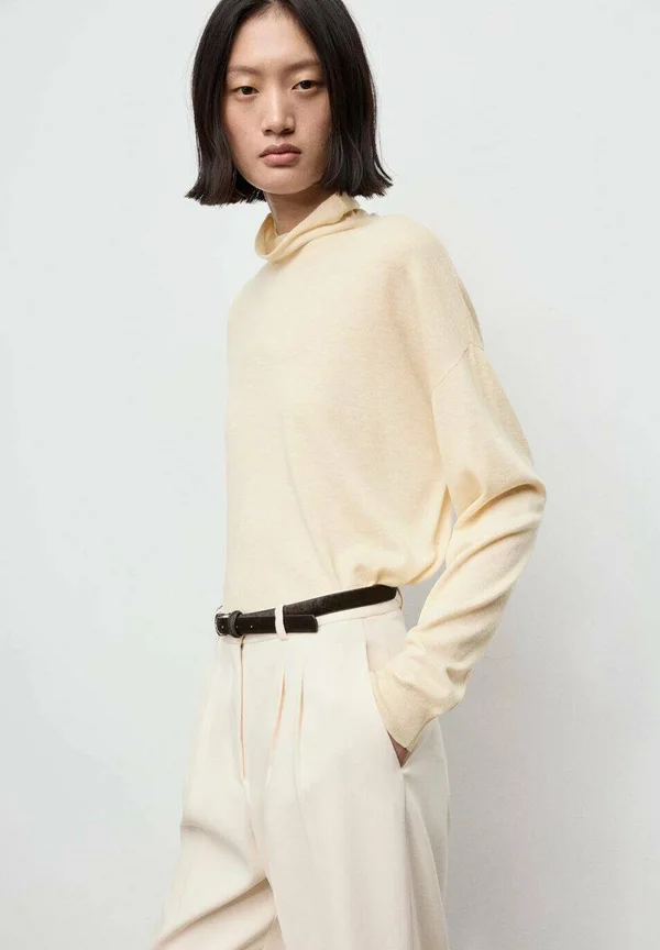 Strickpullover - light yellow