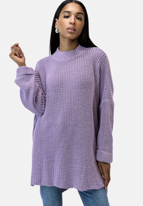 Strickpullover - lila