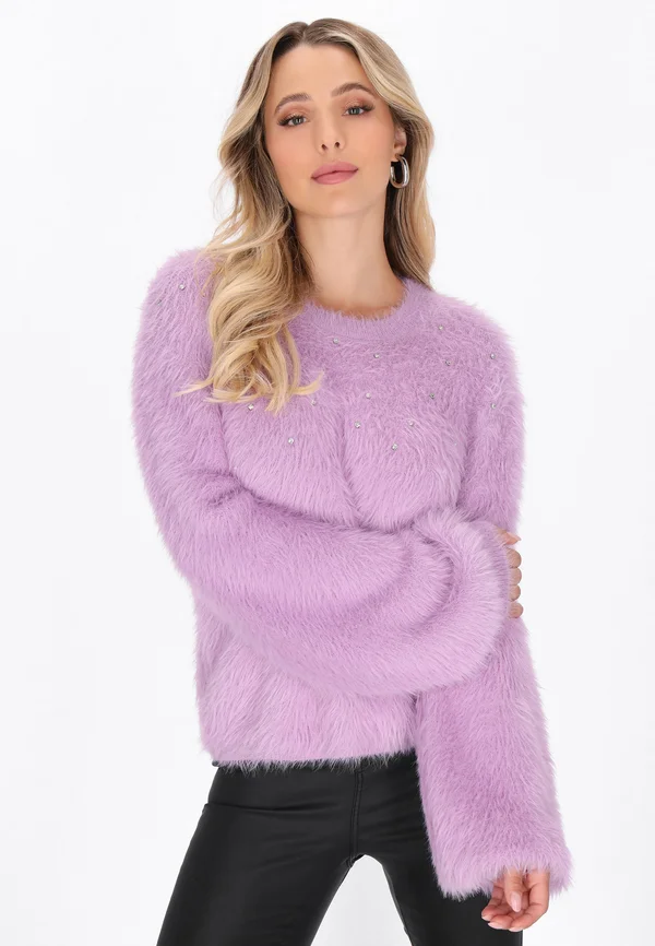 Strickpullover - lilac