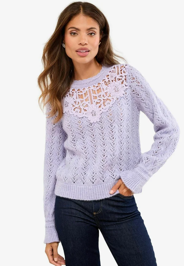Strickpullover - lilac/purple