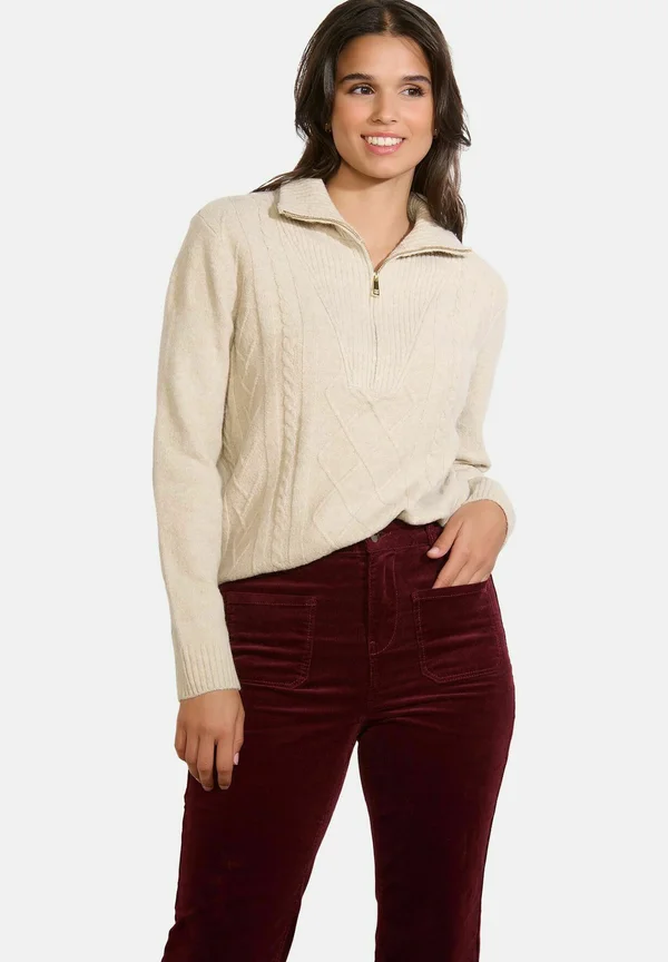 Strickpullover - lt beige