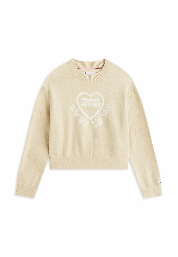 Strickpullover - malted milk heather