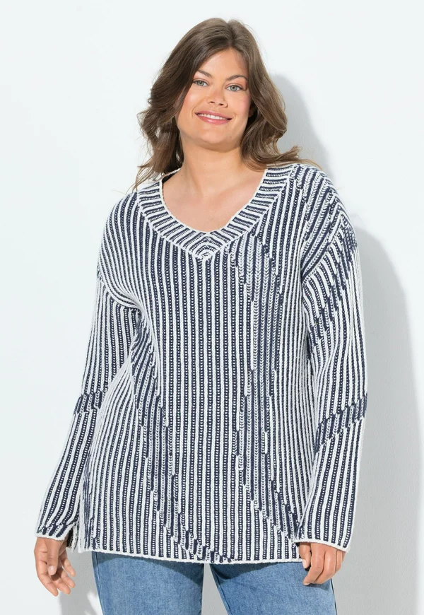 Strickpullover - marine