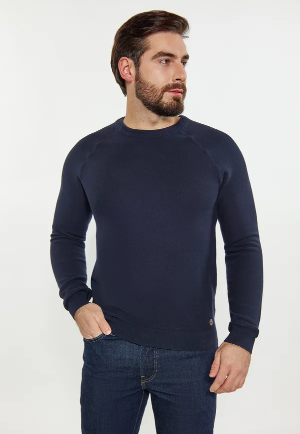 Strickpullover - marine