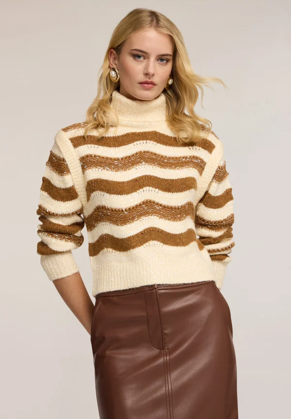 Strickpullover - marrone
