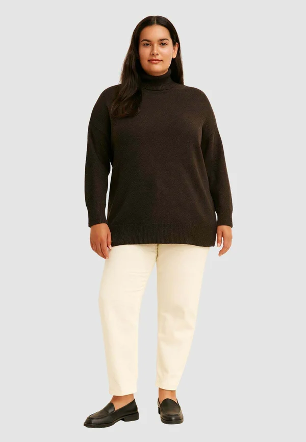 Strickpullover - marrone